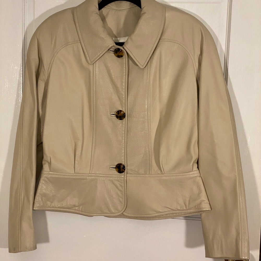 Leather blazer/jacket